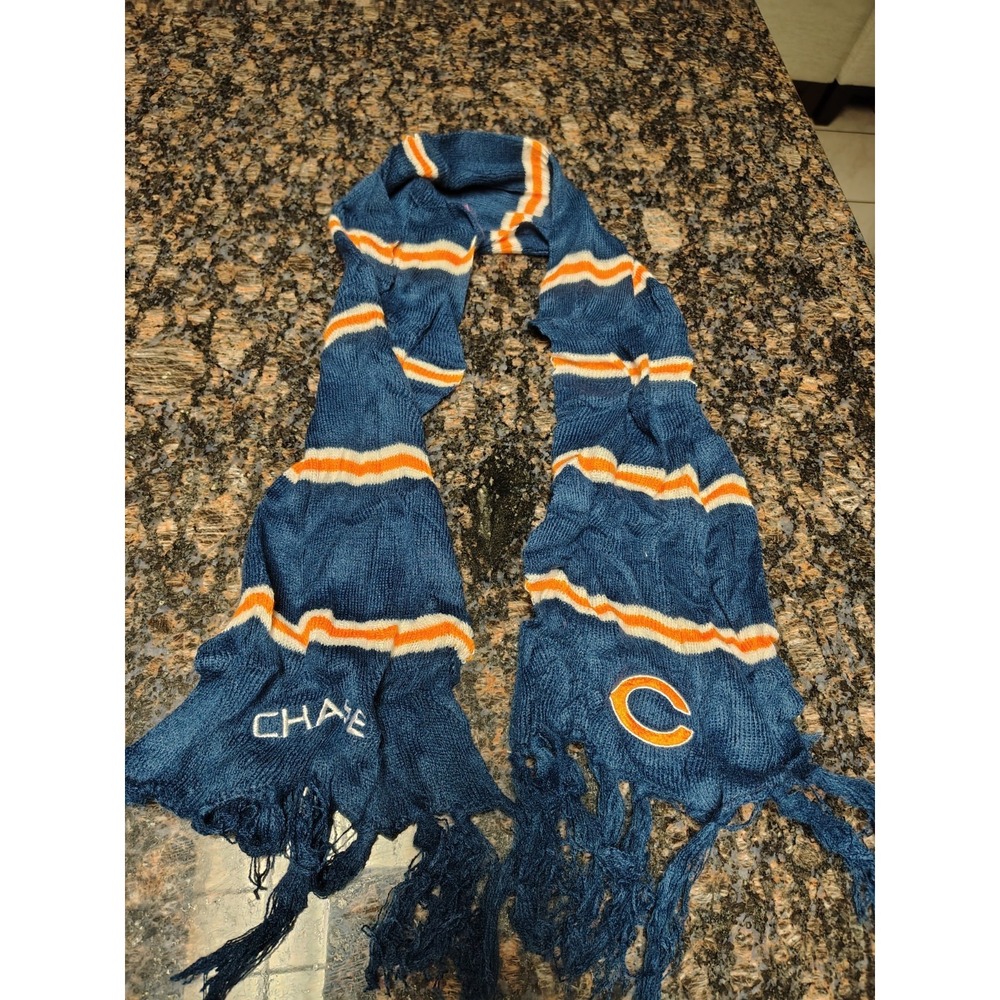 CHICAGO BEARS WINTER SCARF OLD SCHOOL STYLE CHASE